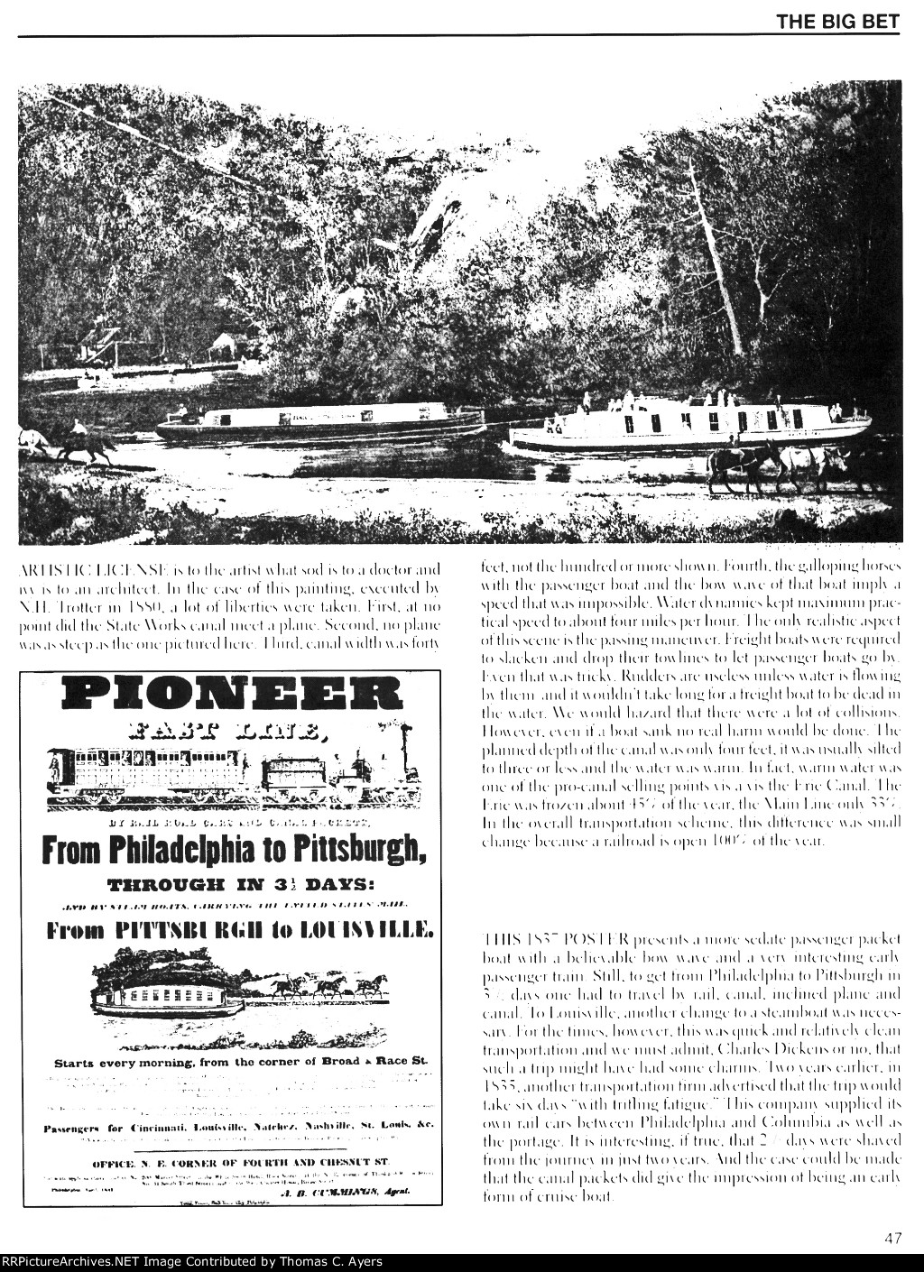 "Allegheny Portage Railroad," Page 47, 1997